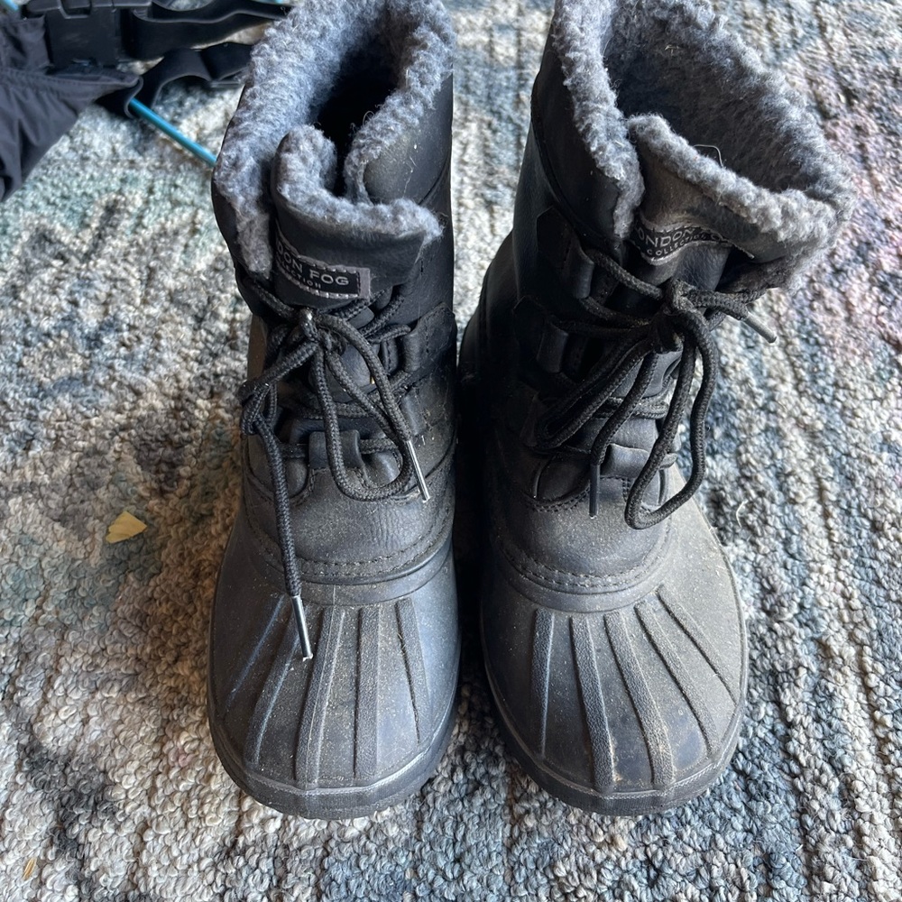 Kids Snow overalls and snow boots
